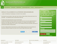 Tablet Screenshot of jugendhaus-reinhardsbrunn.de
